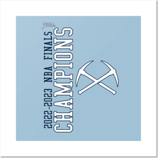 NBA CHAMPS -2023 NUGGETS Light Posters and Art